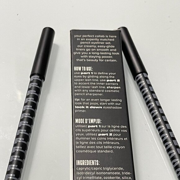 Beauty For Certain BNIB Navy Blue & Bronze Perfect Collab Eyeliner Pencil Set - Picture 6 of 9